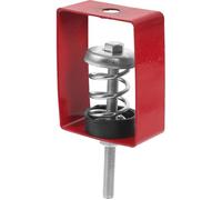 jojofuny Aislador de Vibraciones para Tuberías y Suspensión de Techo Soporte Amortiguador de Goma y Acero Galvanizado para Dormitorios y Cine en Casa