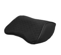 jojofuny Almohada Cuello del Coche en Poliéster y Algodón, Soporte Cervical Cómodo y Fijación en Respaldo, Diseño Simple y Delicado para Viajes en Automóvil
