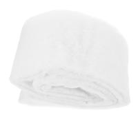 jojofuny Almohadilla Filtrante Biológica para Acuarios de Agua Dulce y Marina, Esponja Reutilizable de Tejido Blanco de 12cm para Filtración y Reducción de Mortalidad