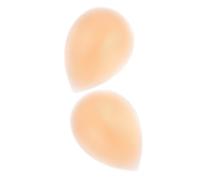 jojofuny Almohadillas de Silicona para Cintura y Cadera Color Caqui, Corrector Suave y Transpirable para Pantorrillas Soporte Adhesivo, Adecuado para Deportes y Patinaje