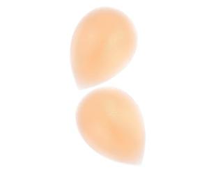 jojofuny Almohadillas de Silicona para Cintura y Cadera Color Caqui, Corrector Suave y Transpirable para Pantorrillas Soporte Adhesivo, Adecuado para Deportes y Patinaje
