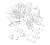 jojofuny Almohadillas nasales de silicona ultrasuaves para gafas y gafas de sol, 20 pares, reducen el deslizamiento, aptas para piel sensible, perfectas para trabajar y hacer ejercicio