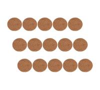 jojofuny Almohadillas Naturales para Nido de Palomas de Fibra de 20 Cm, 15 Unidades, Tapete Transpirable para Cría y Protección de Huevos en Jaulas de Aves Pequeñas
