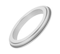 jojofuny Anillo para Hornear Pizza Redondo de Aleación de Aluminio de 10 Pulgadas Bordes Lisos y Bases Uniformes para Panaderías y Restaurantes