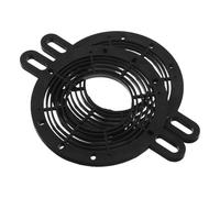 jojofuny Anillos Espaciadores para Altavoces de Coche, 2 Piezas, Adaptadores para Altavoces de Rango Medio de 5,5 X 3,8 Pulgadas, Material Plástico Resistente, Soporte de Montaje