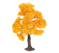 jojofuny Árboles Modelo DIY de Alambre y Malla, Mini Árboles de Otoño Artificiales de 12 Cm, Accesorios para Maquetas y Paisajismo, Decoración Realista para Dioramas, Trenes en Miniatura