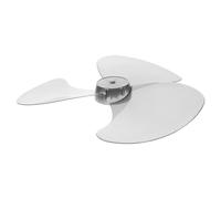 jojofuny Aspa De Ventilador Eléctrico De Plástico De Repuesto Aspa De Ventilador De Pedestal De Pie De 3 Hojas Con Cubierta De Tuerca Accesorios Para De Mesa De 16 Pulgadas