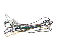 jojofuny Bandas Elásticas Ajustables para Bolsas de Basura 9 Unidades de 70 CM Cordón Resistente de Polipropileno y Látex Conector Metálico para Cocina Camping y Contenedores Exteriores