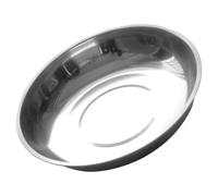 jojofuny Bandeja de Báscula de Acero Inoxidable de 25 CM Plato Medidor para Balanzas Electrónicas Mesa Accesorio de Pesaje Apilable para Cocina Joyería y Pastelería Resistente y Fácil