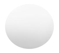 jojofuny Bandeja Redonda de Espejo Acrílico Plateada Diámetro 20 CM Grosor 15 MM para Decoración de Mesa en Bodas y Fiestas Bandeja Multifuncional para Velas Joyas y Perfumes