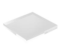 jojofuny Base de Exhibición de Acrílico Cuadrada Bloque de Acrílico Transparente para Guardar Joyas Modelos Artesanales y Estatuas Escritorios