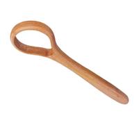 jojofuny Batidor de Masa Danés de Madera Maciza, Ergonómico, 30,5x7,5 Cm, Herramienta para Pan y Masa Madre, Antiadherente, Utensilio Versátil para Cocina y Panadería Reutilizable