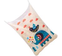 jojofuny Bolsa Colgante para Ropa Sucia con Diseño de Elefante Tela Oxford Resistente Gran Capacidad 72X51 CM Incluye 2 Ganchos de Acero Inoxidable y 2 Ganchos sin Rieles Organizador