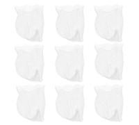 jojofuny Bolsas de Malla para Cangrejos 50 Cm en Color Claro de Nailon Reutilizables Resistentes para Hervir Mariscos Almacenamiento en Cocina Hogar Pack 100 Unidades