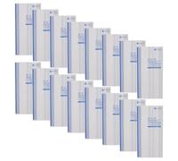 jojofuny Bolsas para Vómitos Desechables de Papel Blanco Gran Capacidad y Diseño Compacto para Mareos en Autobús y Lugares Públicos, Pack de 100 Unidades
