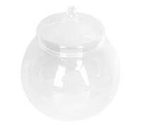 jojofuny Botella de Vidrio Decorativa para Terrario Ecológico con Tapa Recipiente Transparente para Plantas Paisaje Interior Creativo Decoración de Escritorio y Acuario Diseño Aleatorio