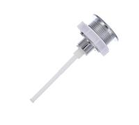 jojofuny Botón Pulsador para Inodoro Doméstico, Reemplazo para Tanque De Cabeza Redonda, Botón De Descarga Manual Compatible Instalación De 38mm, Ahorro De Agua Ambiental para Baño, Unidad Individual