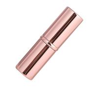 jojofuny Brocha y Mango Metálico Retráctil con Cerdas Suaves de Nylon con Tapa Protectora Compacta para Base y Rubor Adecuado para Maquillaje Diario y Profesional