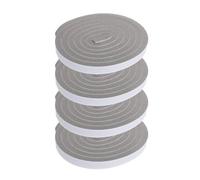 jojofuny Burlete Autoadhesivo para Puertas y Ventanas 8 M Espuma Eva 1,5 Cm Ancho Tira de Sellado Anticolisión Aislante Acústico Protector contra Viento Polvo Frío