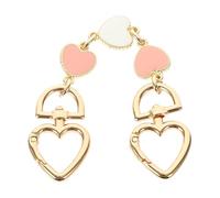 jojofuny Cadena de Repuesto para Bolso de Metal en Color Oro Claro Rosado Correa Extensible Multifuncional para Bolso DIY Accesorio Ligero y Bandolera Adecuado para Viajes y Uso Diario