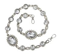 jojofuny Cadena para Bolso de Hombro DIY Gemas de Imitación Correa Extensible de 72 Cm para Bolsos de Piel Bandolera Ligera y Decorativa