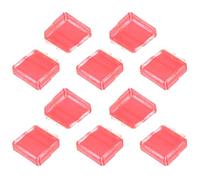 jojofuny Caja de 10 Tizas en Polvo Color Rojo para Coser, Accesorios de Costura Profesional, sin Marcas Visibles Adecuado para Costura y Manualidades