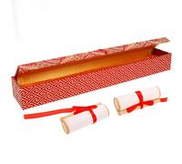 jojofuny Caja Para Guardar Ventiladores De Tela Vintage Rojo 10 Pulgadas Plegable Para Obsequio y Almacenamiento Tradicional Chino Ocasión Especial Fiesta Decorativa