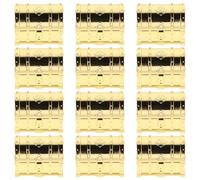 jojofuny Cajas de Dulces Estilo Europeo Doradas Mini Cajas de Obsequio para Bodas y Cumpleaños Pack de 12 Unidades para Fiestas Cofres del Tesoro para Eventos y Aniversarios