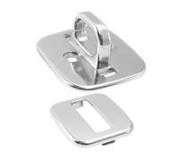 jojofuny Candado Portátil Placa de Anclaje Fija de Aleación de Zinc para Laptop Plata, Protección Fiable y Seguridad para Ordenador Portátil en Escritorio