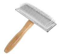 Jojofuny Cardadora De Lana Manual Con Cepillo De Aguja Y Mango De Madera Herramienta VersáTil Para Proyectos De Manualidades Cuidado De Mascotas Y Ropa De Lana TamañO