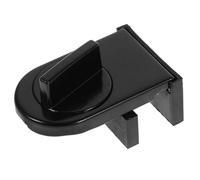 jojofuny Cerradura para Ventanas Correderas Grande de Aleación de Aluminio Negra, Seguridad Perforación, Bloqueo Antirrobo Estable para Puertas y Ventanas Deslizantes