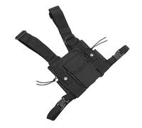 jojofuny Chaleco de Seguridad Bolso de Pecho Ajustable para Radio Paquete de Bolso de Pecho Reflectante para Trabajos al Aire