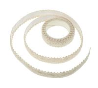 jojofuny Cinta Adhesiva de Encaje Doble Cara 2 Piezas Algodón Natural 15 Mm para Manualidades Scrapbooking Decoración DIY y Embalaje Creativa