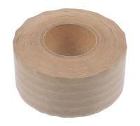 jojofuny Cinta de Embalaje de Papel Kraft Activada por Agua, Cinta Adhesiva Marrón de Alta Resistencia, 50 Mm X 50 M, Multifunción para Sellado de Cajas y Embalaje en Oficina y Hogar