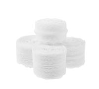 jojofuny Cinta de Encaje Bordado Color Claro 10 Metros 4 Rollos Anchos Variados (3-4.5 Cm) para Decoración Diy, Ribetes de Costura y Adornos Ropa Manualidades