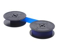 jojofuny Cinta de Tinta para Máquina de Escribir de Nylon Resistente, Doble Círculo Azul, Carrete Pequeño, Compatible con Máquinas Clásicas de Marcas Varias como Héroe/changkong/Hermanos,