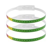 jojofuny Cinta Métrica Para Medir Cabeza y Brazo Infantil 56 Cm 3 Piezas Cinta Métrica Práctica De Pp Fácil De Usar Adecuado Para Niños Mediciones Precisas Para Recién Nacidos y Niños Pequeños