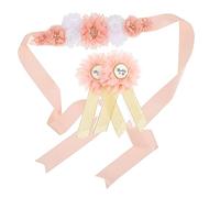 jojofuny Cinturón De Maternidad Faja Para Embarazadas Corsage Broche De Ramillete Para Papá y Mamá