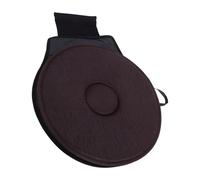 jojofuny Cojín Giratorio para Asiento de Coche de 360 Grados, Multifuncional, Ligero y Transpirable, Material de Poliéster Adecuado para Coche y Oficina