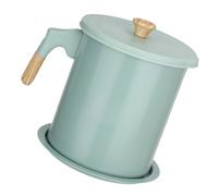 jojofuny Colador de Aceite Doméstico de Acero Inoxidable 14L Tapa y Mango Antiquemaduras Filtro Fino para Cocina Menaje Recipiente para Aceite y Utensilios Cocina