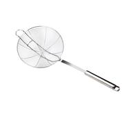 jojofuny Colador de Fideos de Acero Inoxidable con Gancho, Fácil de Limpiar, Utensilio de Cocina Grande para Restaurante y Buffet, Herramienta Práctica y Duradera