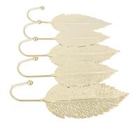 jojofuny Colgador de Llaves de Pared con 5 Ganchos de Hierro Dorado, Creativo y Elegante para Decorar Tu Hogar y Organizar Llaves o Bufandas