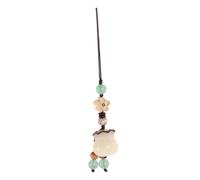 jojofuny Colgante De Bodhi Natural Para Teléfono Amuleto De Suerte Feng Shui Decoración De Riqueza Para Claves y Mochilas Accesorio Elegante y Duradero