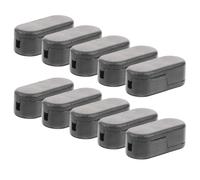 jojofuny Conector de Cadena de Cuentas para Cortinas Verticales Negro, 20 Piezas, Plástico Resistente, para Reparación y Extensión de Persianas, Accesorios para Salón, Cocina y Oficina