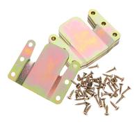 jojofuny Conectores para Muebles Seccionales de Alta Resistencia 4 Juegos Metálicos Tornillos Abrazaderas de Conexión para Sofá Entrelazado Accesorios para Montaje Seguro y Duradero