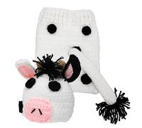 jojofuny Conjunto De Ganchillo para Recién Nacidos Gorro y Pantalones De Punto para Fotos De Bebés Accesorios para Sesión De Fotos