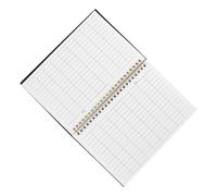 jojofuny Cuaderno de Contabilidad Empresarial Horizontal con Páginas Rayadas Gestión Detallada de Inventarios y Gastos Planificación de Presupuesto para Oficina Almacén y Doméstico