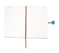 jojofuny Cuaderno Vintage A5 Tapa de Pu y Cierre Magnético, Bloc de Notas Duradero para Escritura Diaria y Creativa, Estilo Simple y Funcional para Estudiantes