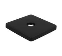 jojofuny Cubierta Decorativa Cuadrada Estilo Moderno E Industrial para Tubería de Ducha de Acero Inoxidable Diámetro de 0.8' Resistente a Rayaduras y Huellas para Baño