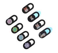 jojofuny Cubierta Deslizante para Cámara Web Funda para Cámara Web para Portátil 8 Pcs Abs Privacy Protection Slider Open/Close para Laptop Tablet